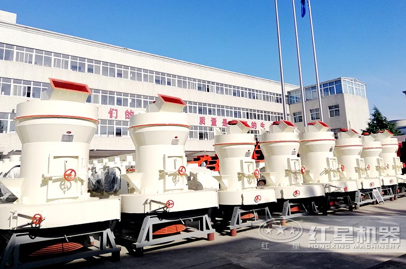 石頭磨粉機(jī)廠區(qū)展示